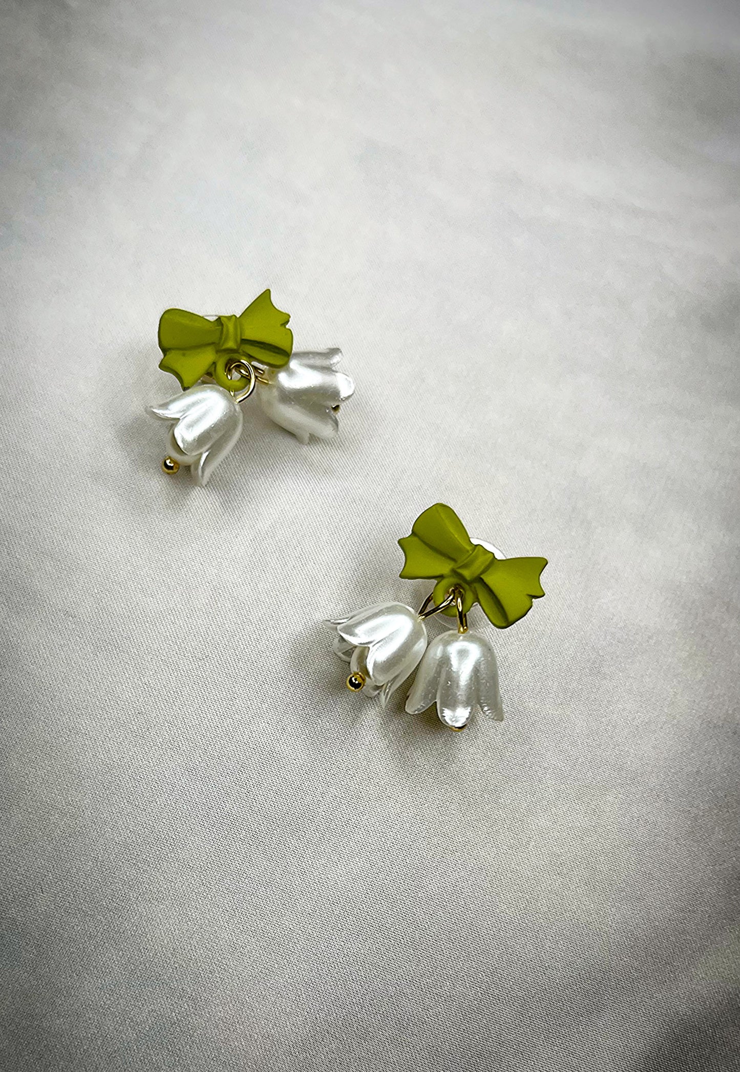Dual Floral Earrings